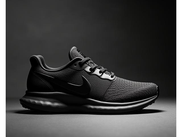 Stag Step ShadowStriders - All Black Athletic Shoe